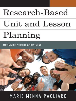 cover image of Research-Based Unit and Lesson Planning